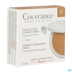 Eau Thermale Avène Fond de Teint Compact Crème 1.3 Miel Couvrance