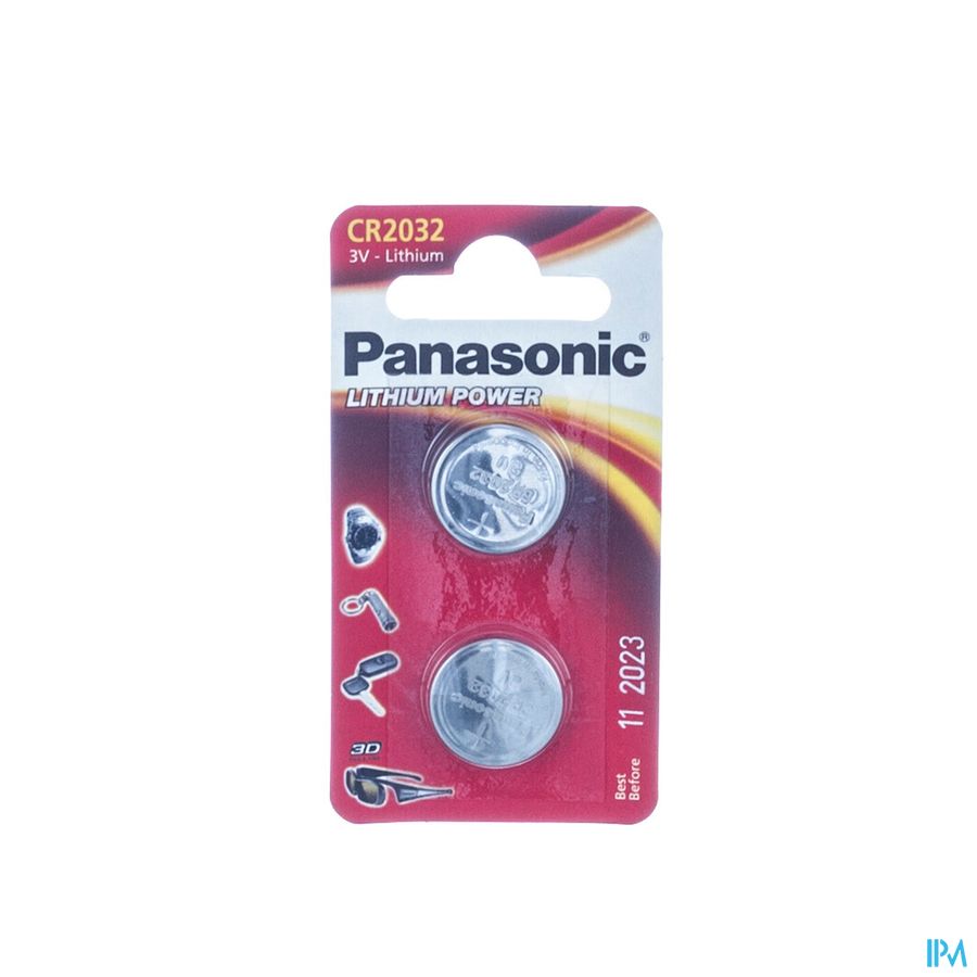 Panasonic Batterie Cr2032 3v 2