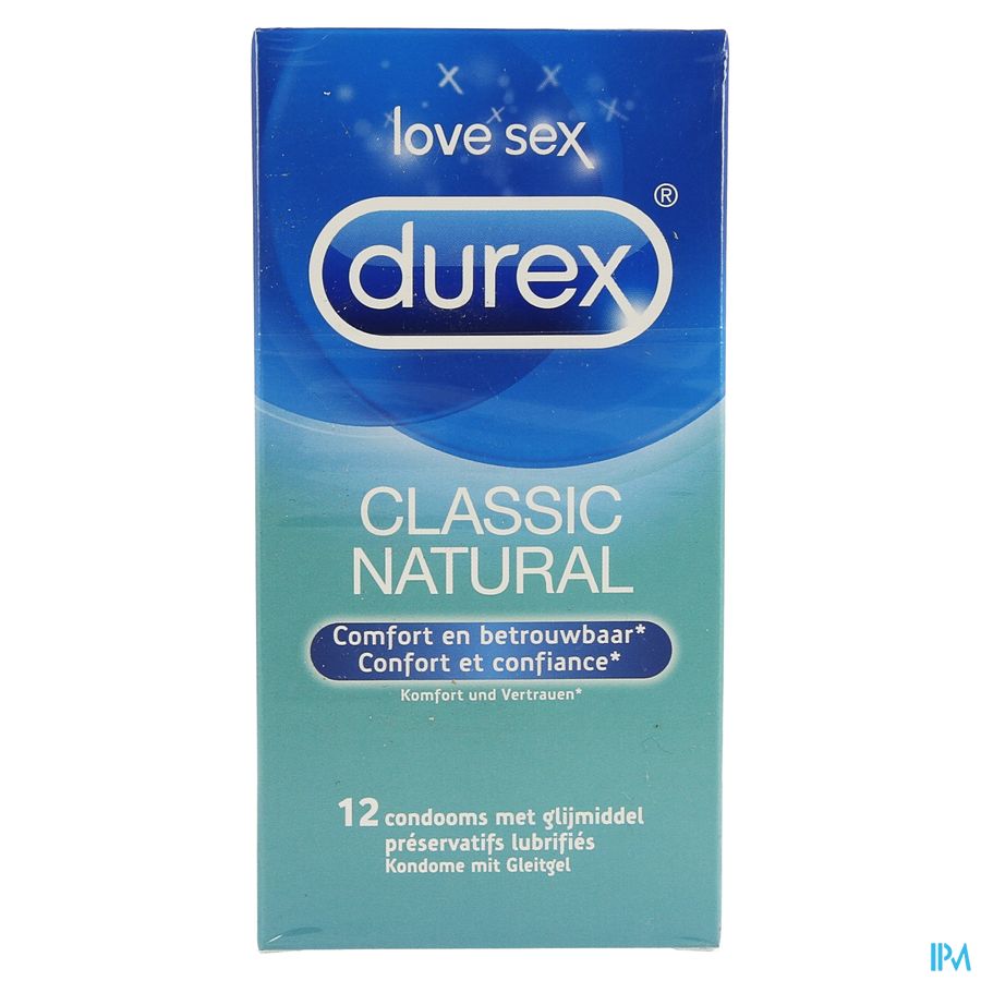 Durex Classic Preservatifs 12