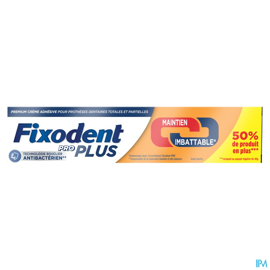 Fixodent Proplus Dual Power Tube 60g