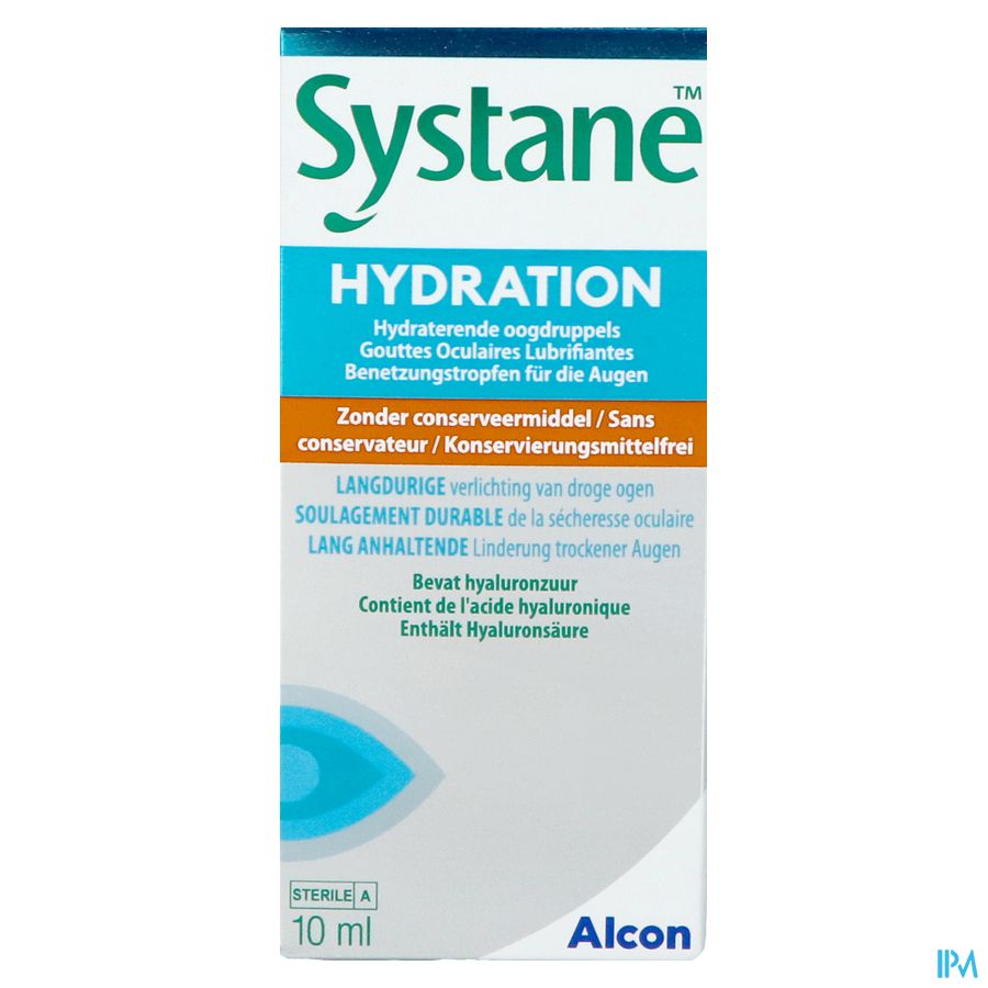 Systane Hydratation Gutt Oculaires S/conserv. 10ml