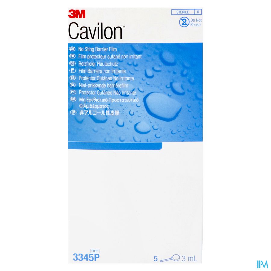 Cavilon Film Swabs 5x3ml 3345p