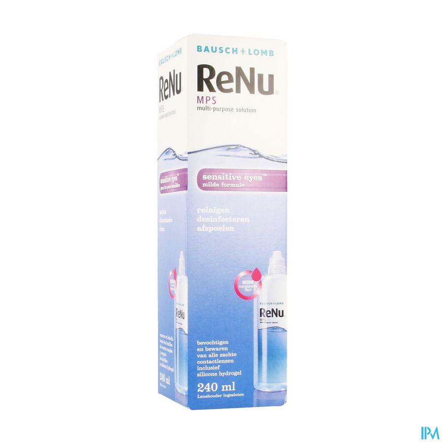 Bausch+lomb Renu Mps Multipurpose Solution 240ml