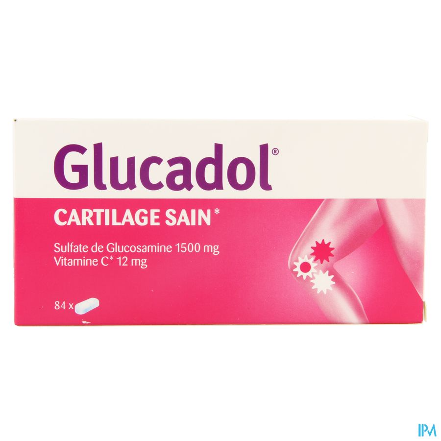 Glucadol 1500mg 3 mois - 84 comprimés