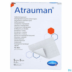 Atrauman 5x5cm St. 10 P/s