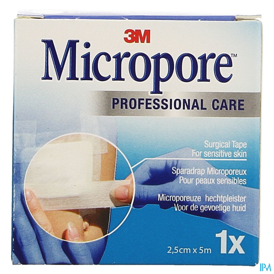 Micropore 3m Tape Refill 25,0mmx5m Roul.1 1530p-1s