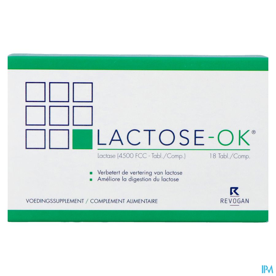 Lactose-ok Comp 18 Revogan