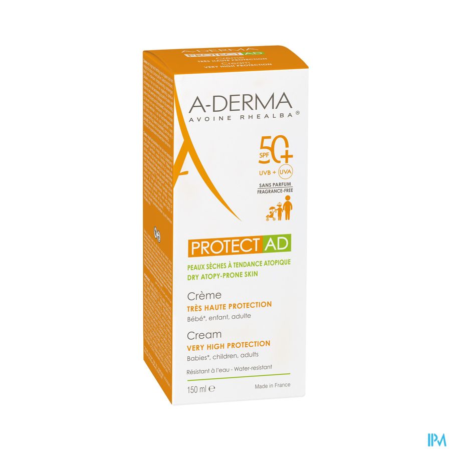 A-DERMA - A-DERMA PROTECT AD CREME SOLAIRE SPF50+ - A-DERMA PROTECT