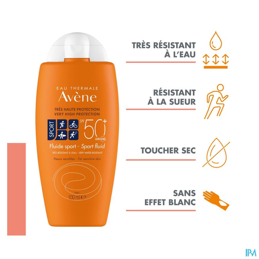 Eau Thermale Avène - Fluide sport SPF 50+