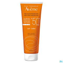 Eau Thermale Avène - Lait SPF50+ Soins solaires ORANGE