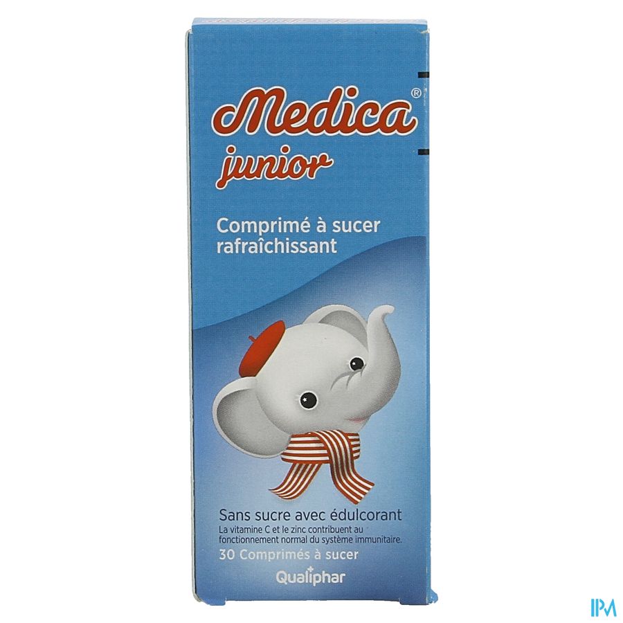 Medica Junior Suikervrij 30 St pastilles