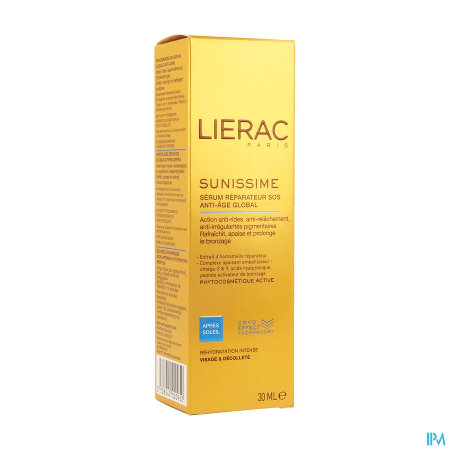 Lierac Sunissime Serum Reparateur Intensif 30ml