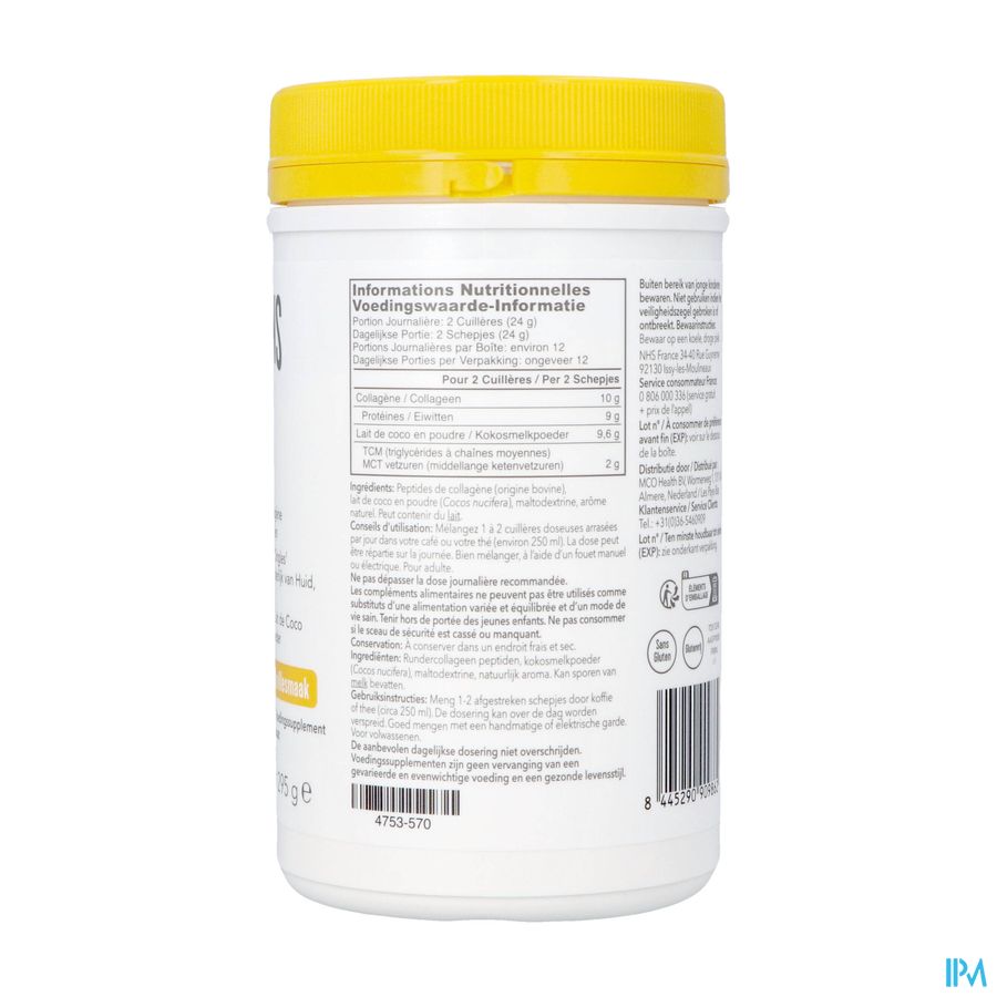Vital Proteins Collagen Creamer Vanille Pdr 295g