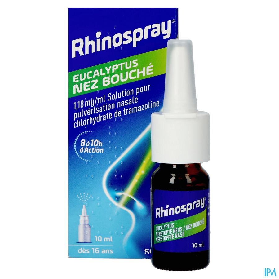 Rhinospray+eucal.nez Bouche 1,18mg/ml Spr Nas.10ml