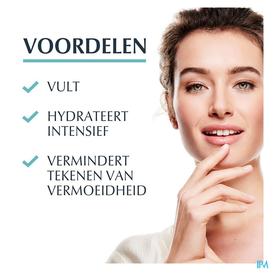 Hyaluron-Filler + 3x Effect Soin de Nuit Booster d'Hydratation Gel-Crème Anti-Rides & Anti-Âge Pot 50ml