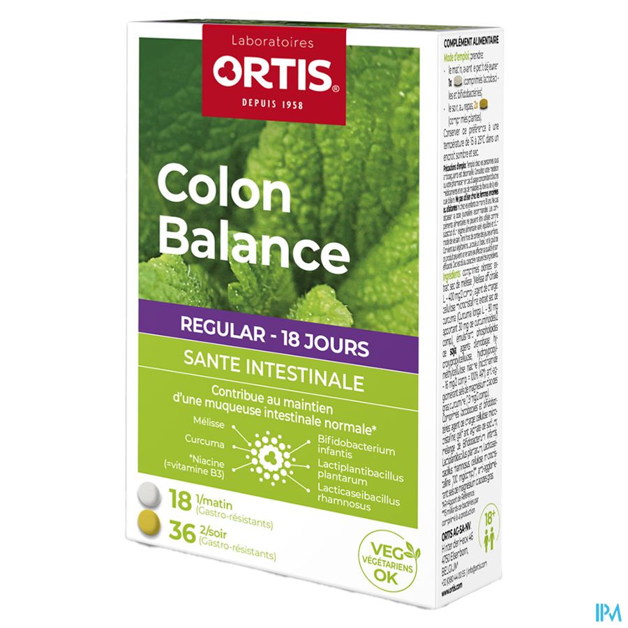 Ortis Colon Balance Regular Comp 54