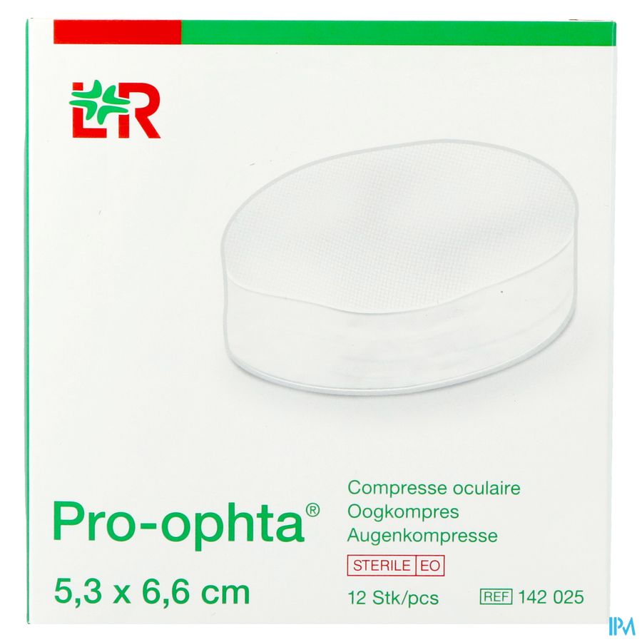 LR Pro-ophta Compresse oculaire stérile 142025