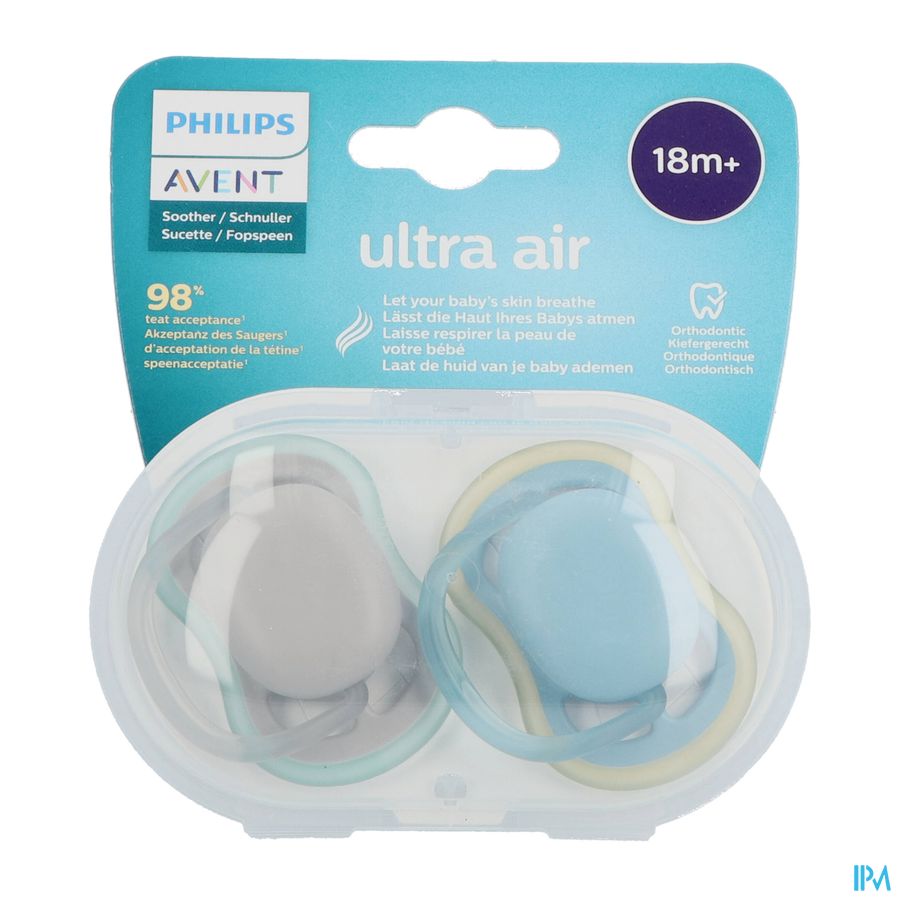 Philips Avent Sucette +18m Air Neutral 2