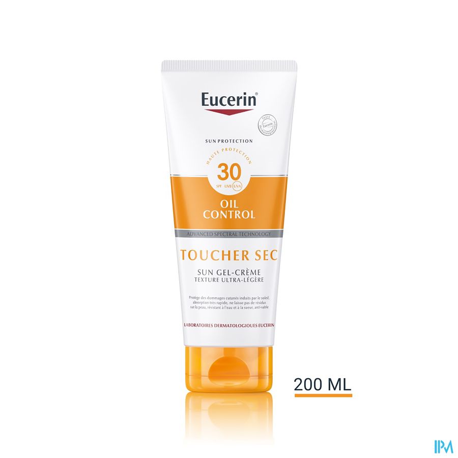 Sun Sensitive Protect SPF 30 Toucher Sec Gel-Crème Texture Ultra-Légère Tube 200ml