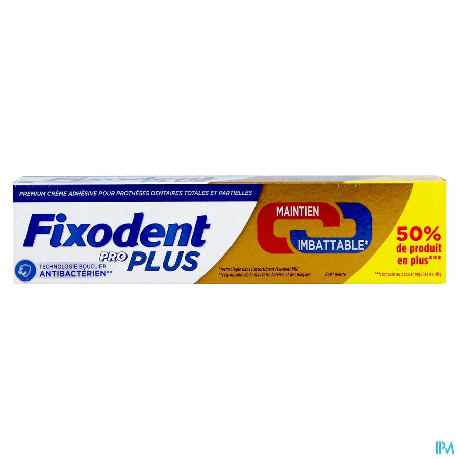 Fixodent Proplus Dual Power Tube 60g