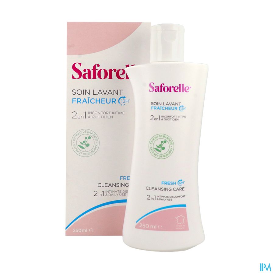 Saforelle Soin Lavant Fraicheur Fl 250ml