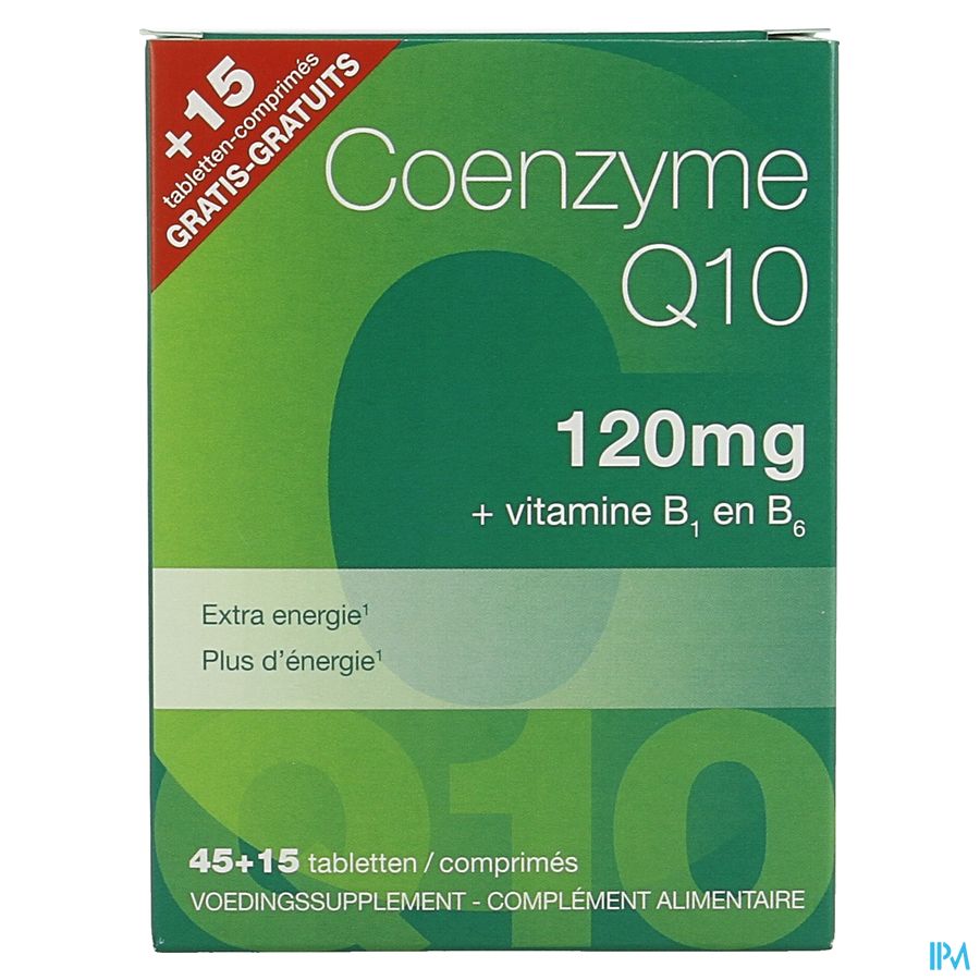 Coenzyme Q10 120mg Comp 45+15 Gratuit Revogan