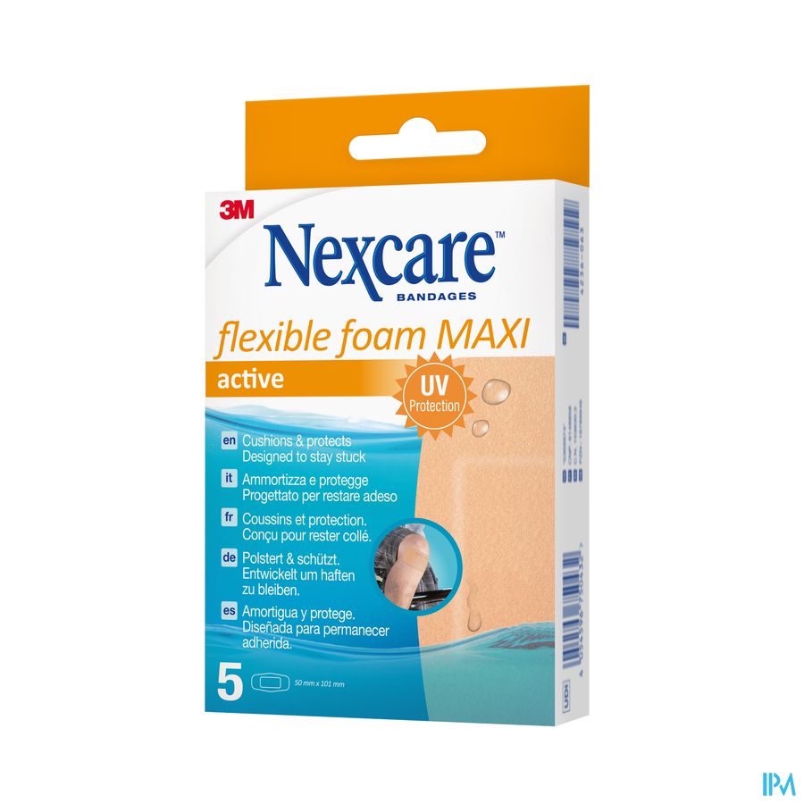 Nexcare 3m Flexible Foam Maxi Active 5