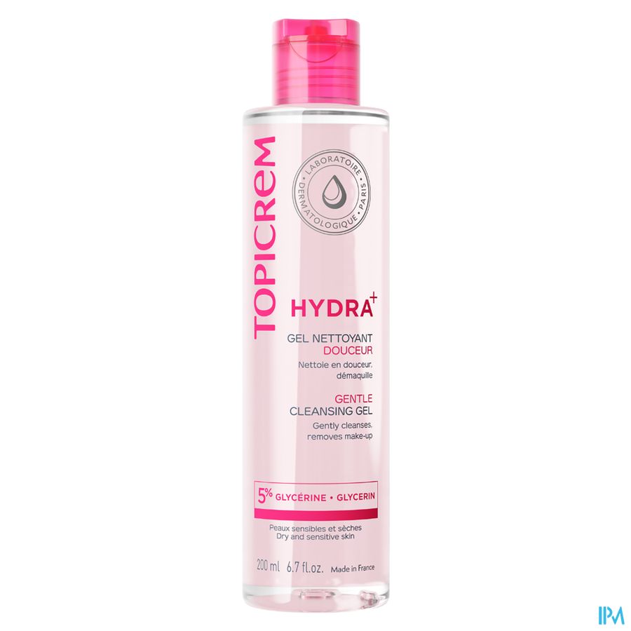 Topicrem Hydra+ Gel Nett Corps-cheveux Fl 200ml