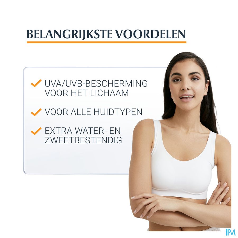 Sun Sensitive Protect SPF 50+ Toucher Sec Gel-Crème Texture Ultra-Légère Tube 200ml