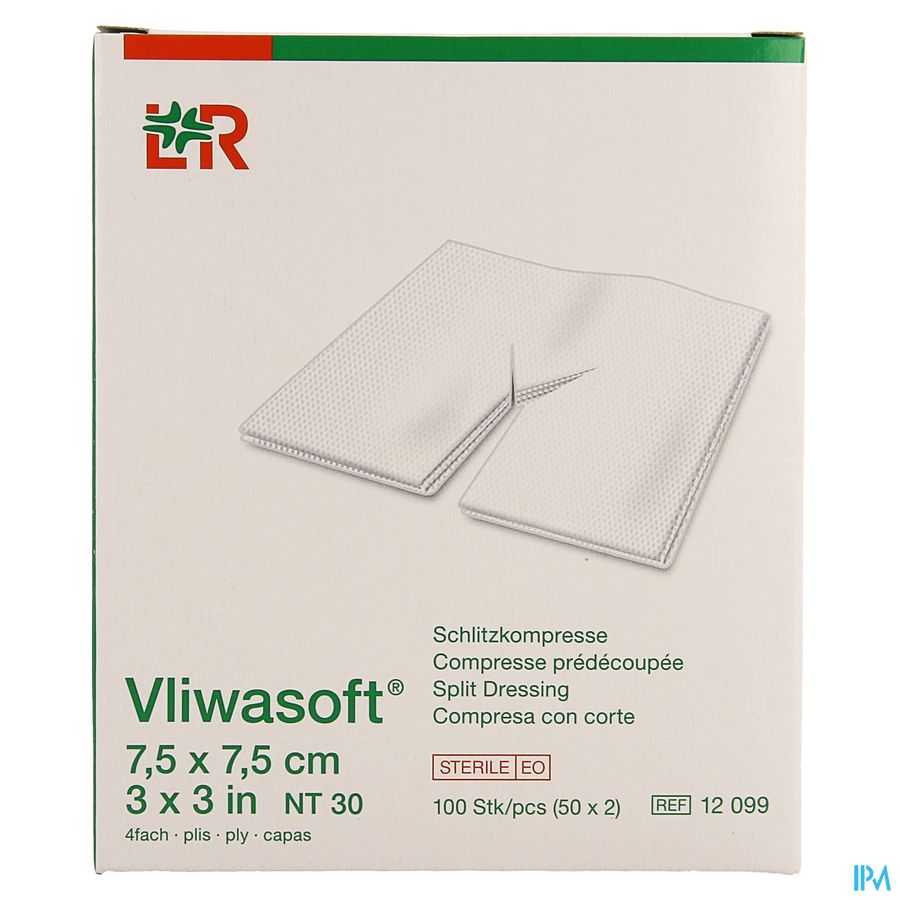 Vliwasoft Cp Ster 4pl + Fente 7,5x7,5cm 2x50 12099