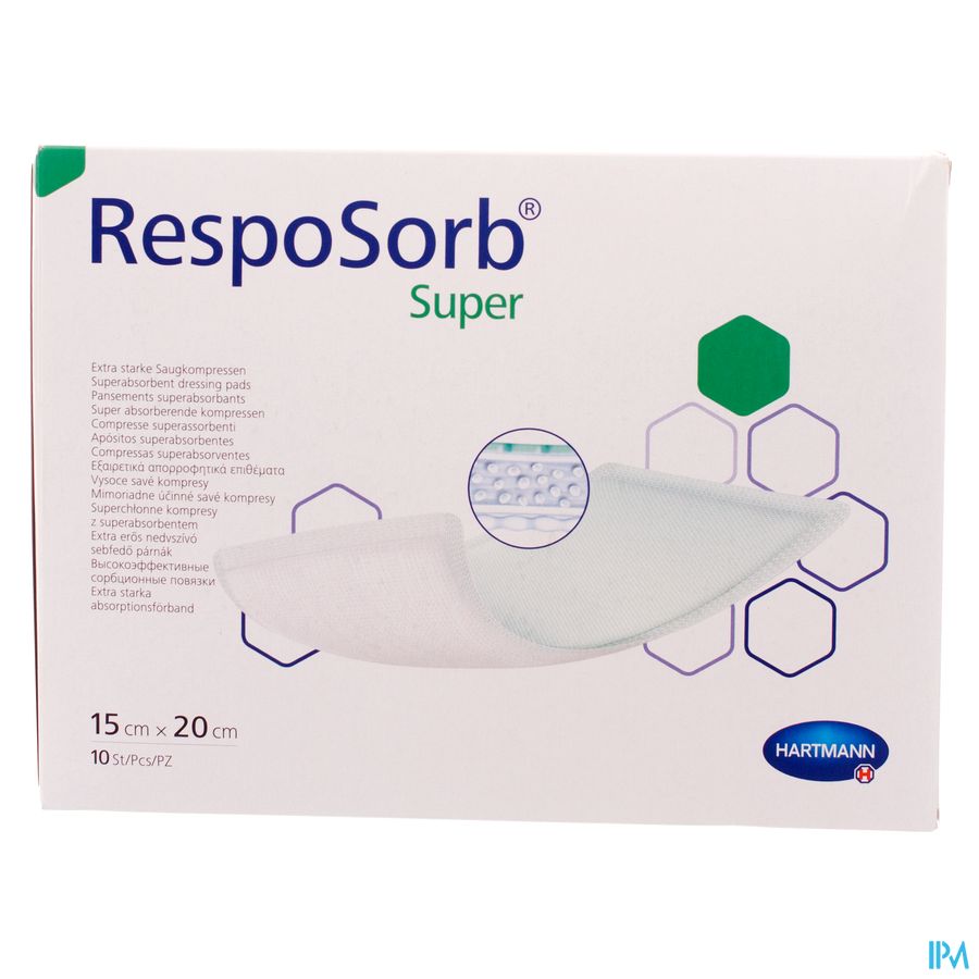 Resposorb Super 15x20cm 10 P/s