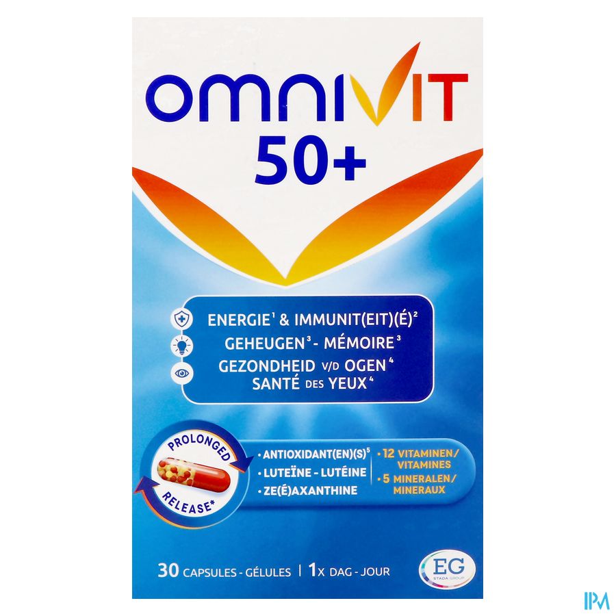 Omnivit 50+ Caps 30