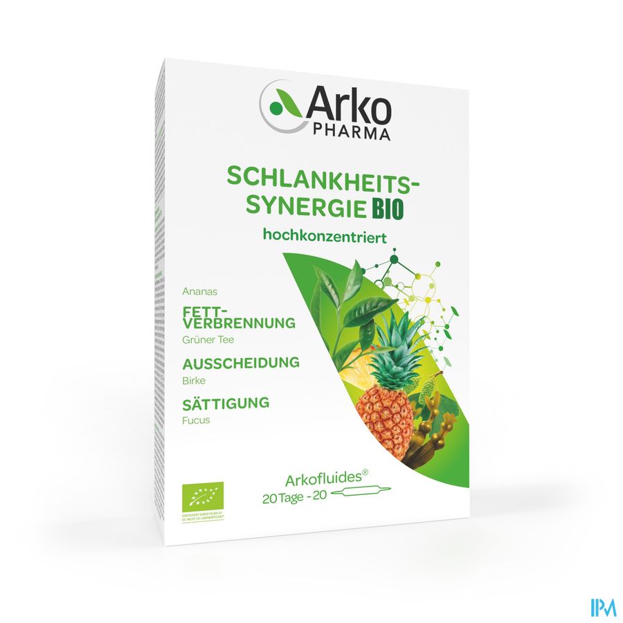 Arkofluide Synergie Minceur Bio Amp 20