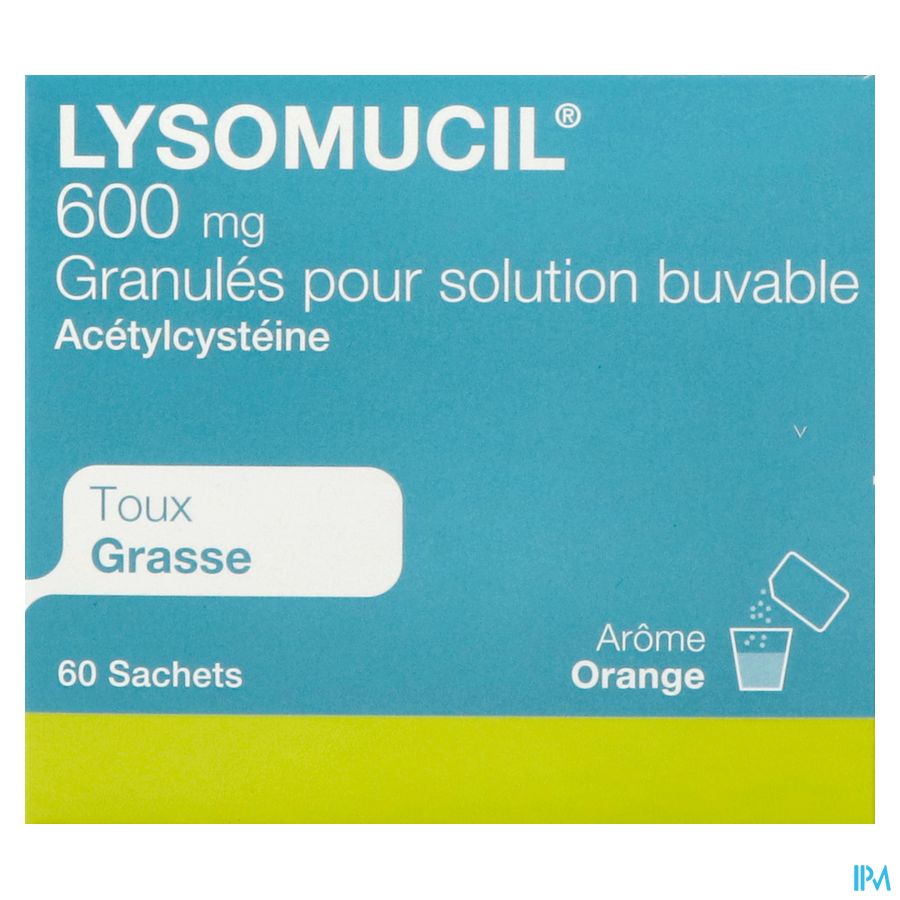 Lysomucil 600 Gran Sach 60 X 600mg