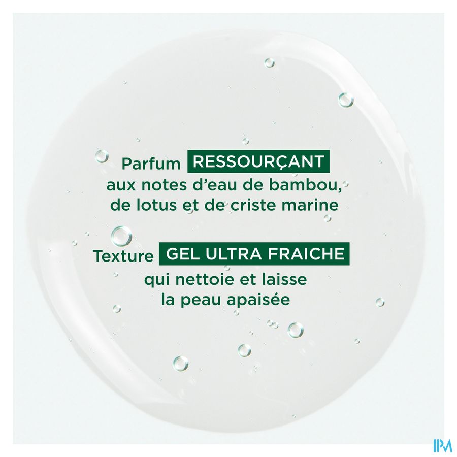 Klorane - Gel douche au Cupuaçu BIO - Sève de Bambou - Tous types de peaux
