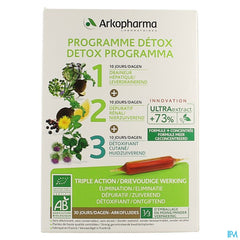 Arkofluide Programme Detox Amp 30