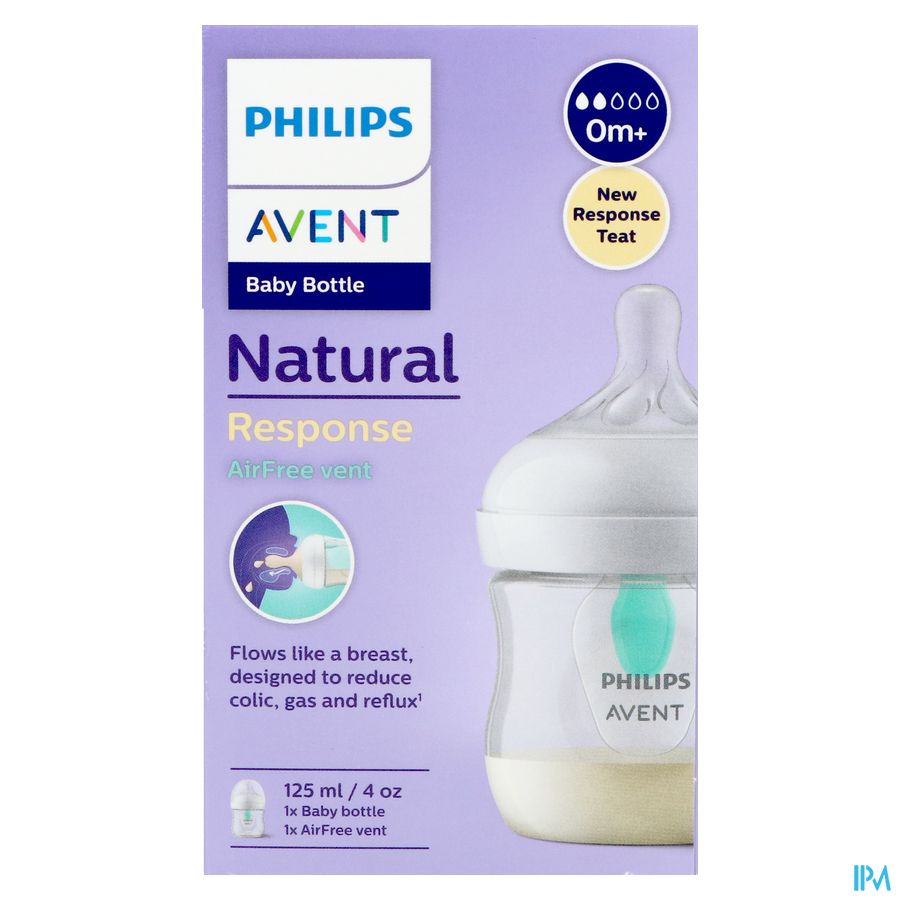 Philips Avent Natural 3.0 Airfree Biberon 125ml