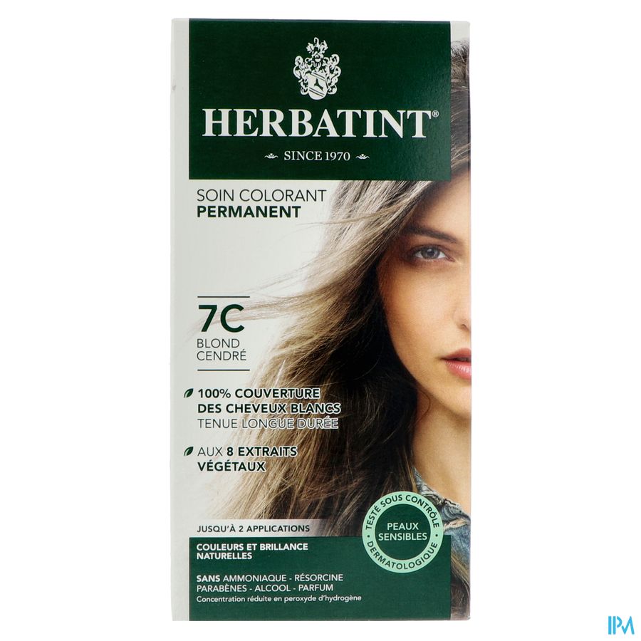 Herbatint Blond Cendre 7c 150ml