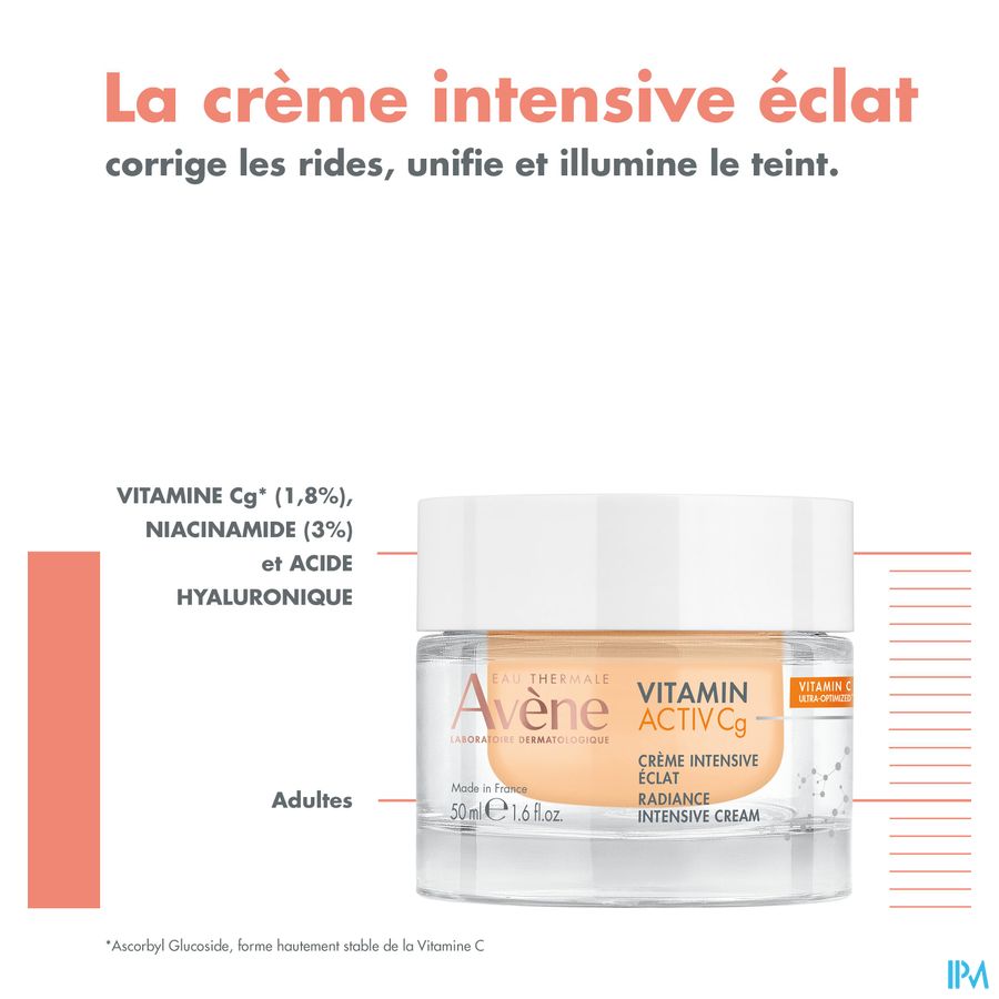 Eau Thermale Avène Crème intensive éclat VITAMIN ACTIV Cg