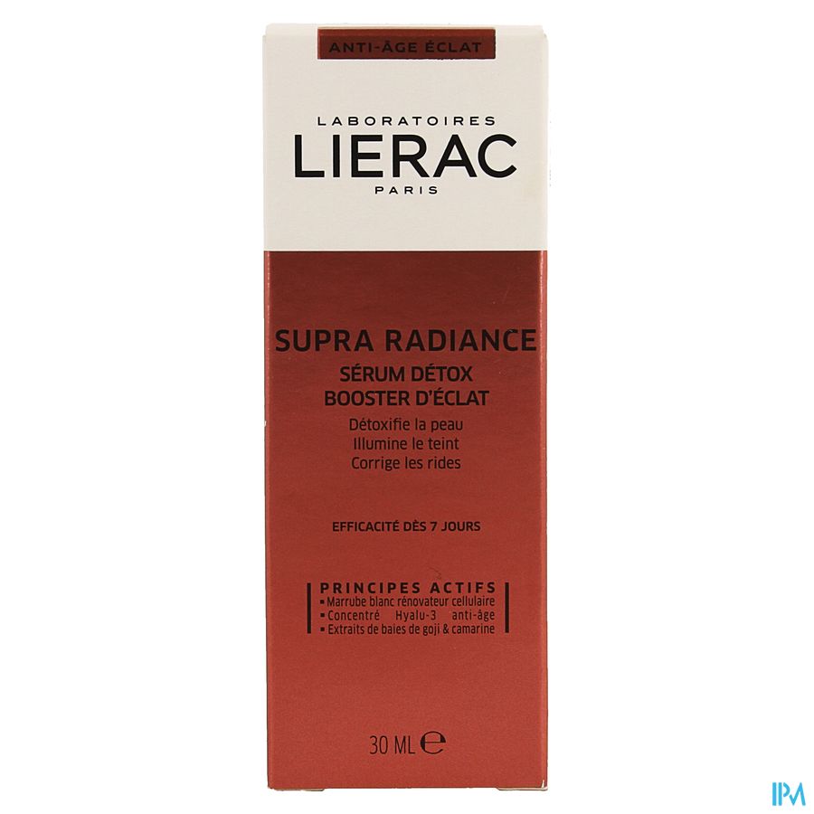 Lierac Supra Radiance Serum Detox Booster Fl 30ml