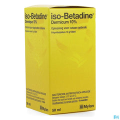 Iso Betadine Dermique 10% Sol Fl 50ml