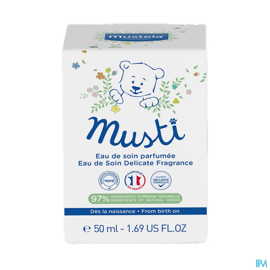 Mustela eau de soin parfumée musti 50 ml