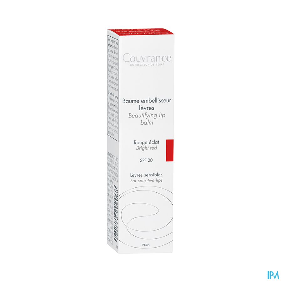 Eau Thermale Avène COUVRANCE Baume embellisseur lèvres Rouge éclat
