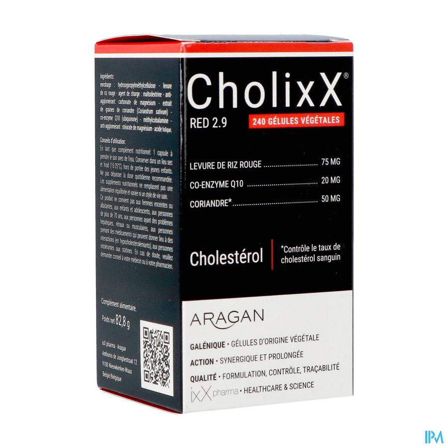 Cholixx Red 2.9 Caps 240