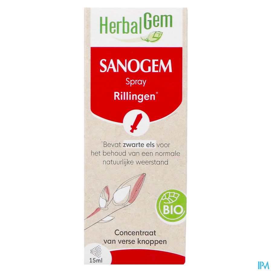 Herbalgem Sanogem Spray Bio 15ml