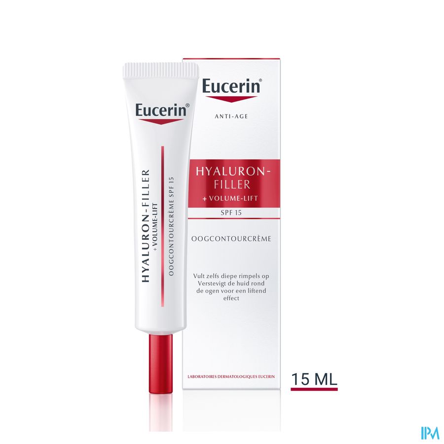 Hyaluron-Filler + Volume-Lift Soin Contour des Yeux SPF 15 Anti-Rides & Anti-Âge Tube 15ml