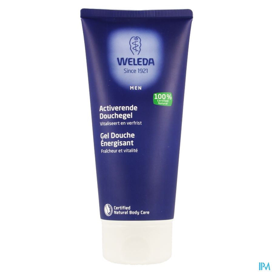 Weleda Gel Douche Energisant Homme Tube 200ml