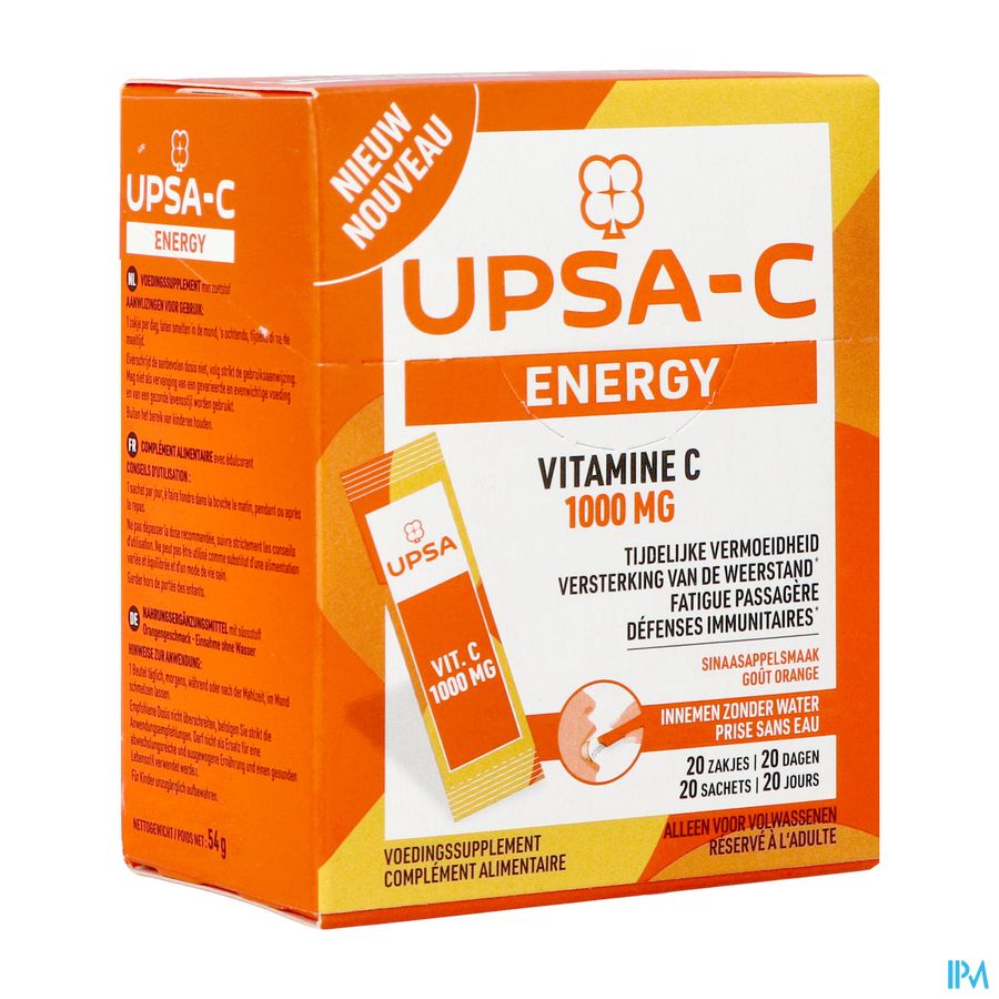 Upsa C Energy 1000mg Sach 20