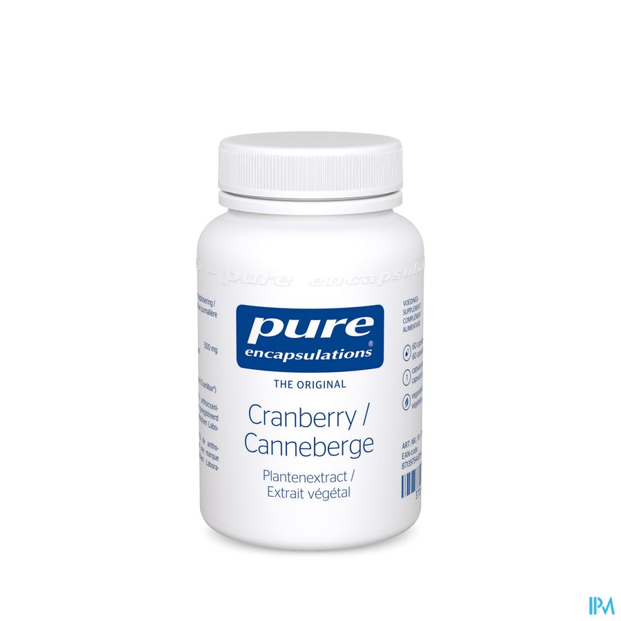 Pure Encapsulations Canneberge Caps 60