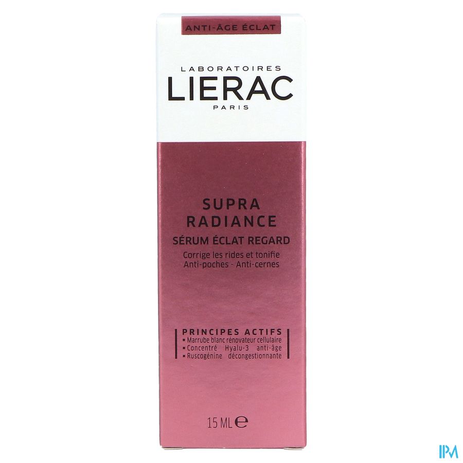 Lierac Supra Radiance Yeux Fl Pompe 15ml